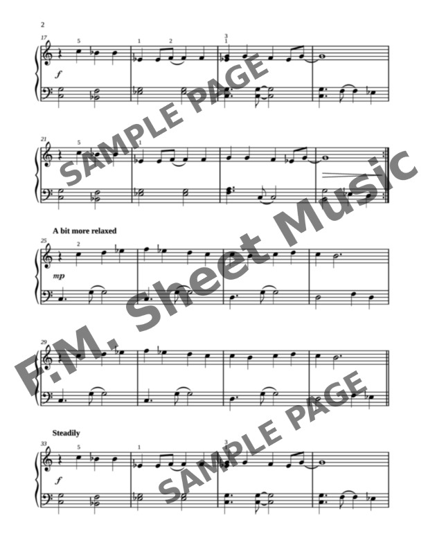 Paint It Black (Easy Piano) By The Rolling Stones F M Sheet Music